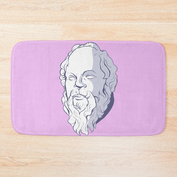 Item preview, Socrates Greek Philosophy - Hand drawn designed and sold by Klotho-Fashion.