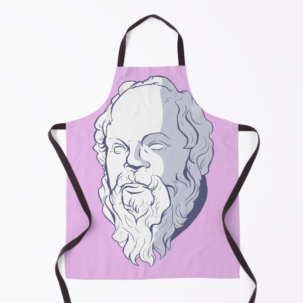 Item preview, Socrates Greek Philosophy - Hand drawn designed and sold by Klotho-Fashion.