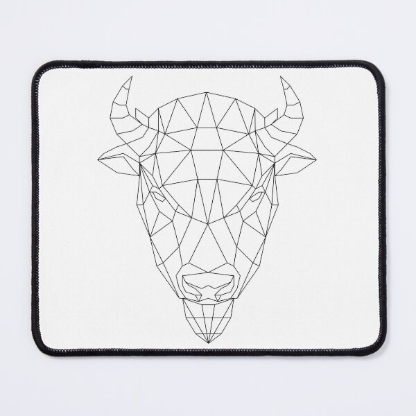 Item preview, Geometric Bison designed and sold by Sod0ku.