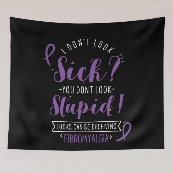 Item preview, Fibromyalgia: I Don't Look Sick designed and sold by Clara Hollins.