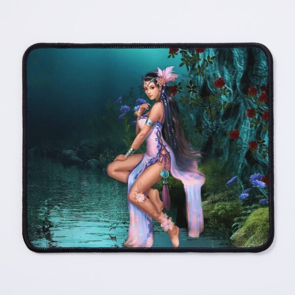 Item preview, Magical stream in the fantasy forest designed and sold by brendanre.