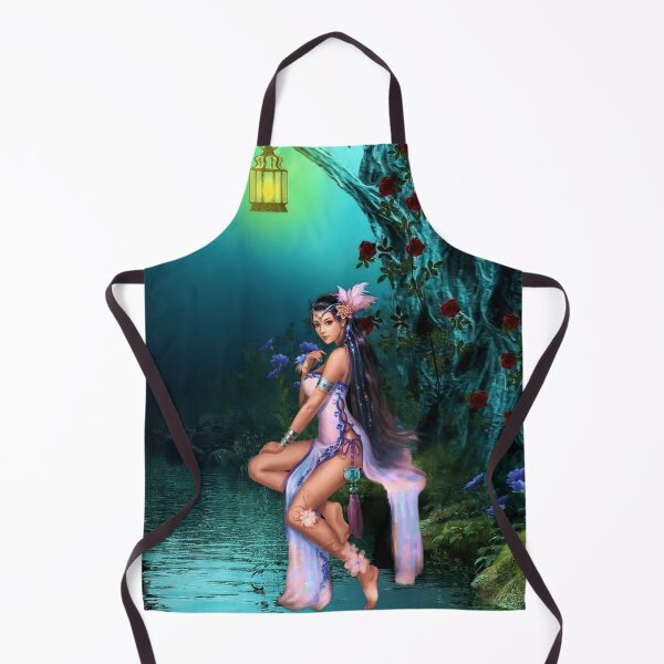 Item preview, Magical stream in the fantasy forest designed and sold by brendanre.