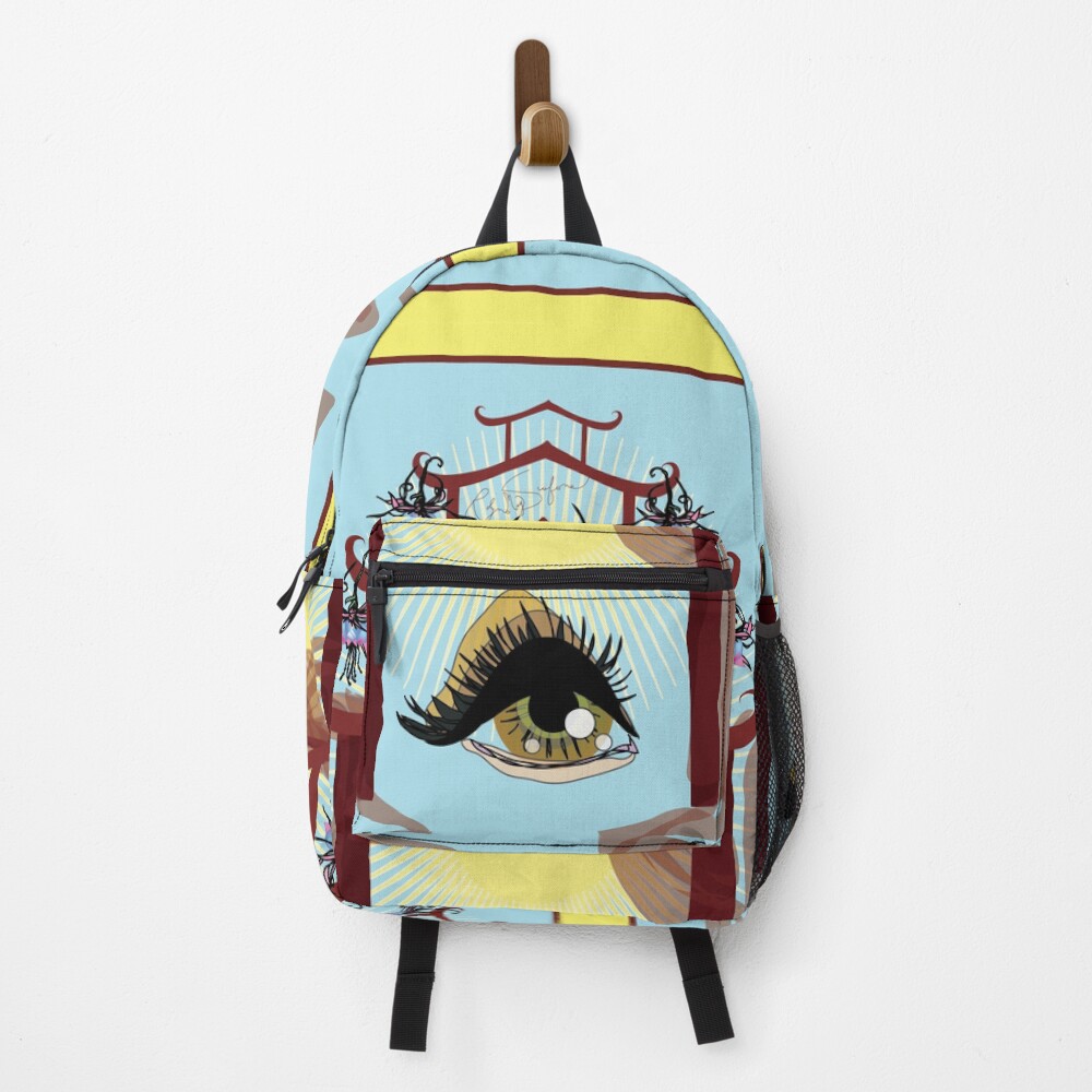 Vista previa del artículo con la obra «Mochila», diseñado y vendido por InfinitePathArt.