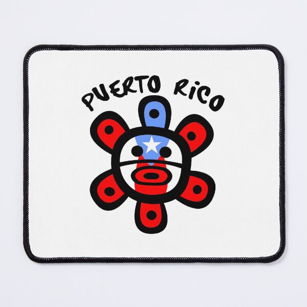 Item preview, Taino Sun Puerto Rico Flag Sticker Clothing Gifts designed and sold by byDarling.