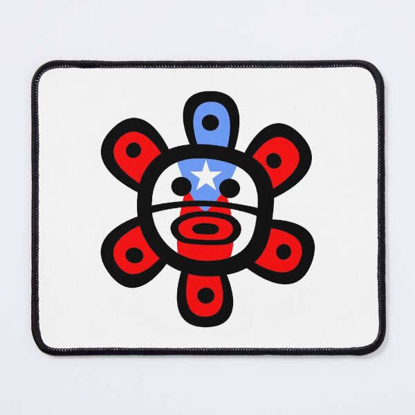 Item preview, Taino Sun Flag Puerto Rico Sticker Clothing Gifts designed and sold by byDarling.