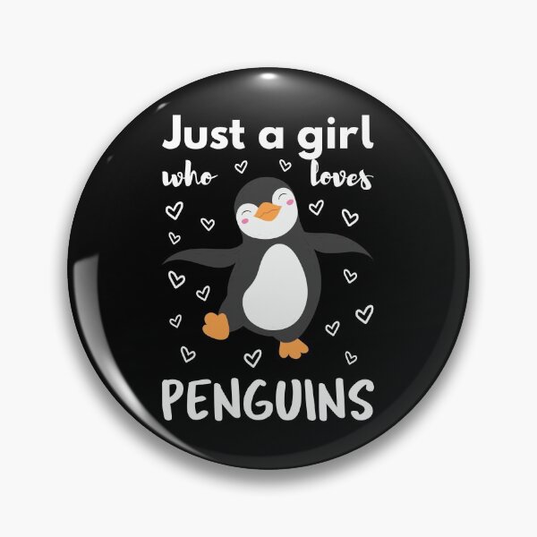 Item preview, Just A Girl Who Loves Penguins II designed and sold by Lemon Pepper.