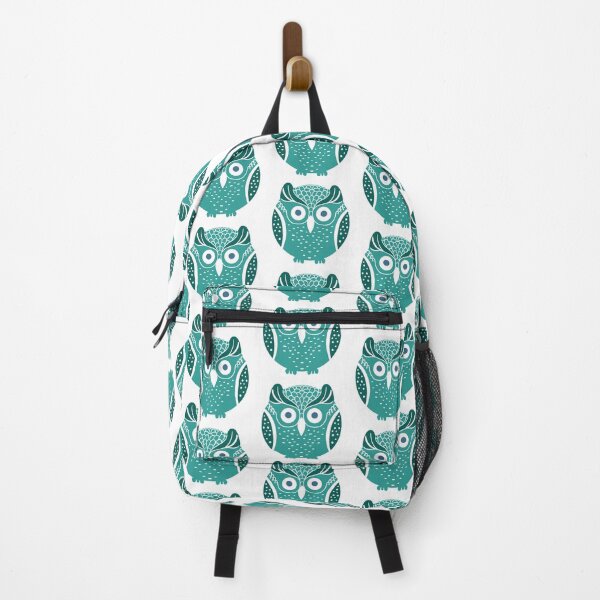 Item preview, Funny Teal Hoot Owl designed and sold by creativinchi.