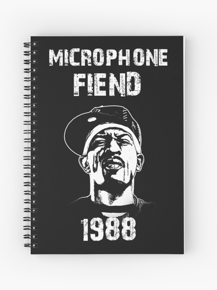 Rakim Old School Hip Hop Spiral Notebook