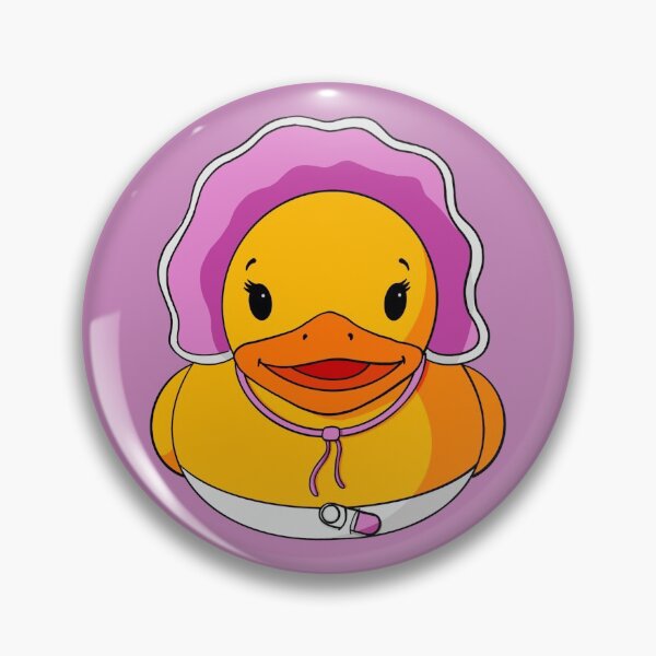Item preview, Baby Girl Rubber Duck designed and sold by Alisha Ober Designs.
