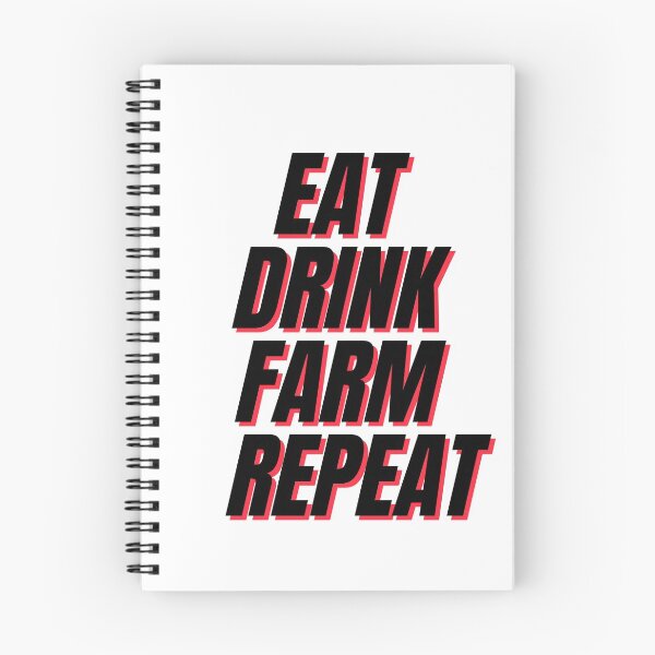 Item preview, Eat Sleep Farm Repeat designed and sold by MYNTLYF.