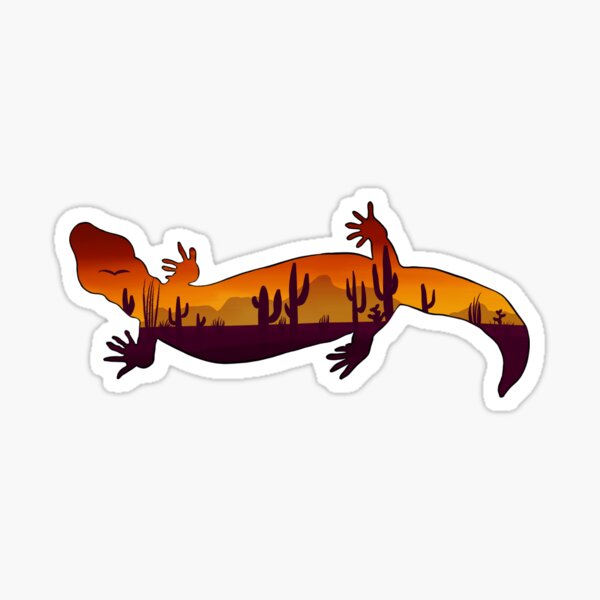 Item preview, Arizona Desert Gila Monster designed and sold by CatchItCreation.
