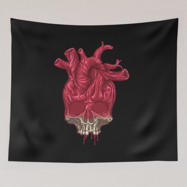 Item preview, Skull Heart designed and sold by BunnyPanda0120.