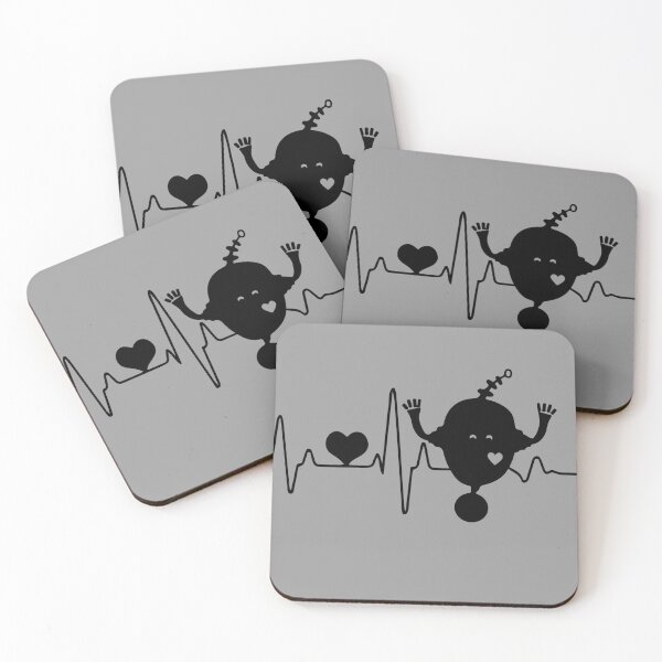 Item preview, Robot Heartbeat Design for Robotics Enthusiasts designed and sold by Red-ElYoubi.