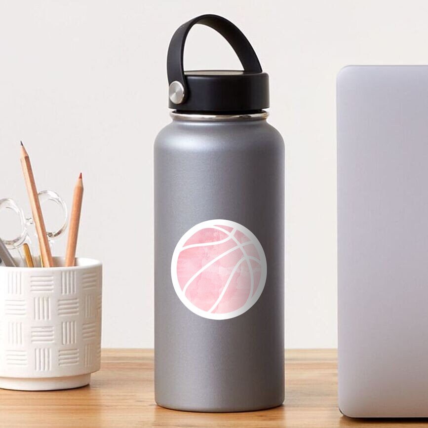 Basketball Pink Sticker