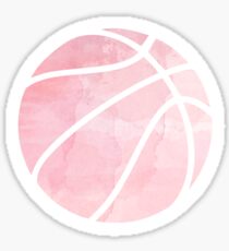 Basketball Rosa Sticker