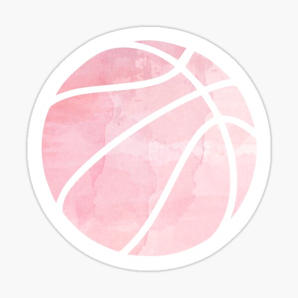 Basketball Pink Sticker