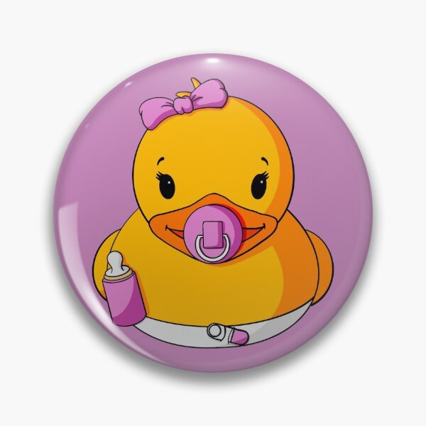 Item preview, Baby Girl Rubber Duck designed and sold by Alisha Ober Designs.
