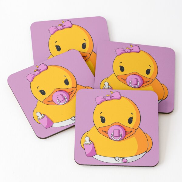 Item preview, Baby Girl Rubber Duck designed and sold by Alisha Ober Designs.
