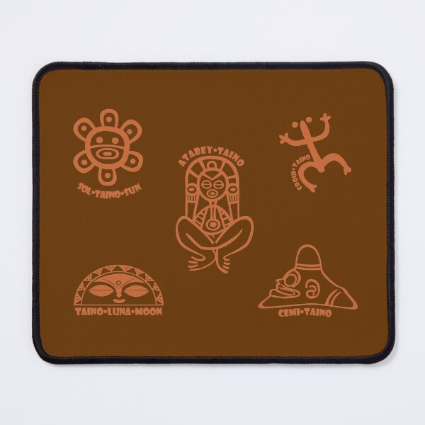 Item preview, Puerto Rico Tainos Coqui Cemi Atabey Taino Sun & Moon Brown Names designed and sold by byDarling.