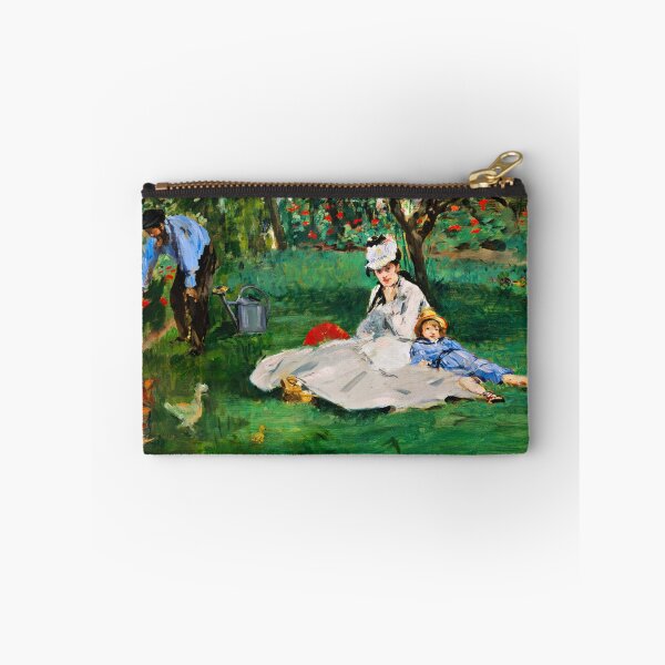 Item preview, The Monet Family in Their Garden at Argenteuil - Edouard Manet: designed and sold by brushandframes.