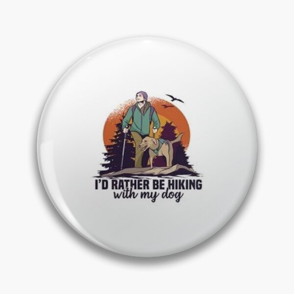 Item preview, Hiking with my dog Hiker designed and sold by Animoxz3.
