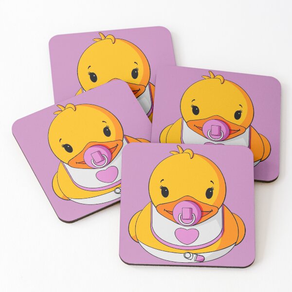 Item preview, Baby Girl Rubber Duck designed and sold by Alisha Ober Designs.