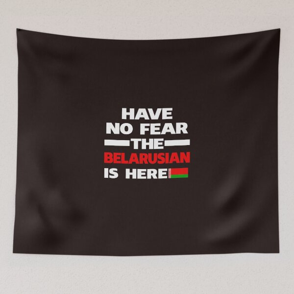 Item preview, No Fear Belarusian Is Here Belarus Pride designed and sold by AlwaysAwesome.