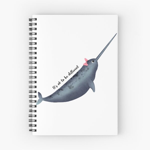 Item preview, Its ok to be different Narwhal designed and sold by PaperThiefDes.