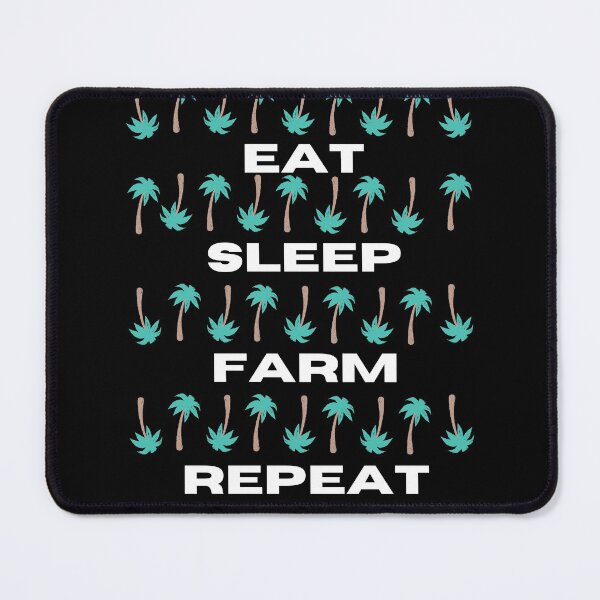 Item preview, Eat Sleep Farm Repeat designed and sold by MYNTLYF.