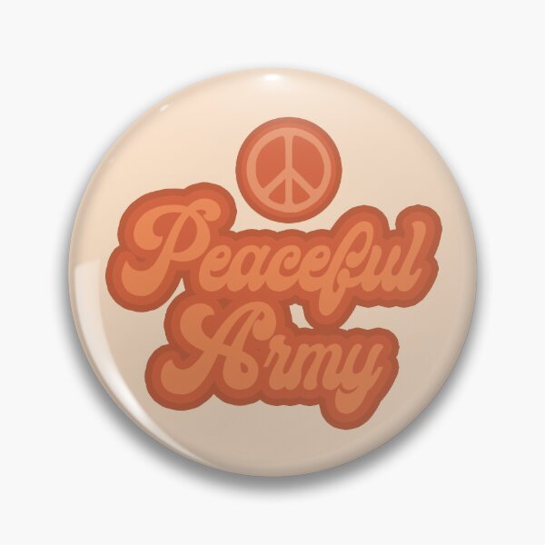 Item preview, Peace Sign Peaceful Army  designed and sold by Jennifer Anderson.