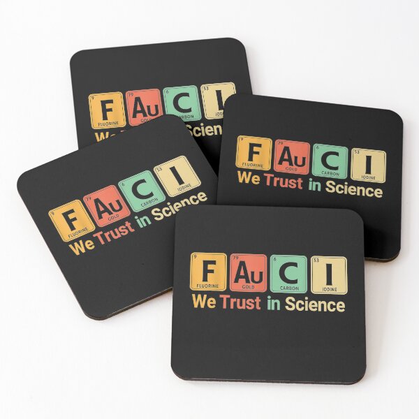 Item preview, Fauci We Trust Incience Not Morons Periodic Table designed and sold by HamzashiTrre.
