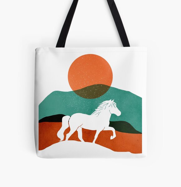 Sonnenuntergang Tölting Allover-Print Tote Bag