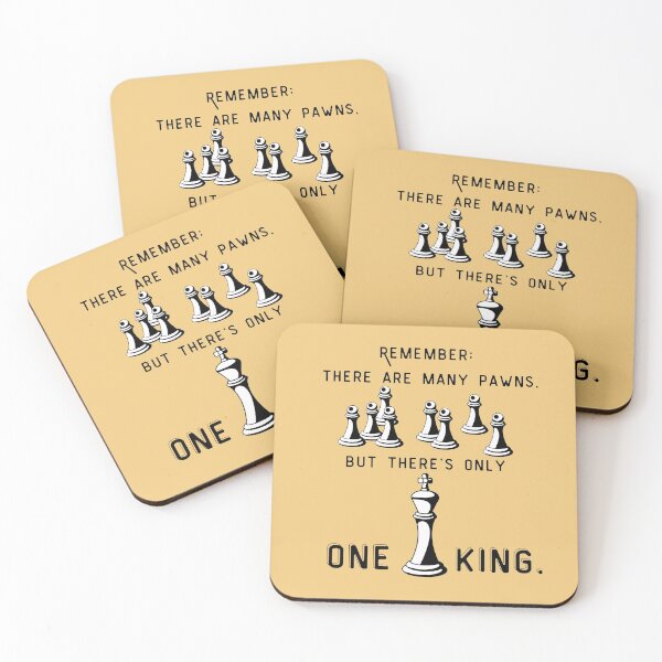 Item preview, There are many pawns, but only one king designed and sold by Vatazumet.