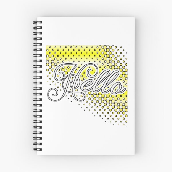 Item preview, Hello Textart Pattern Design designed and sold by Zareen Sayyed.