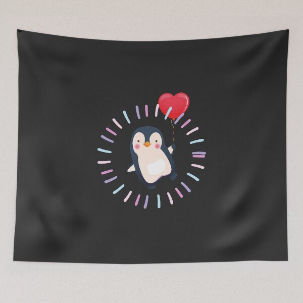 Item preview, Penguin With Balloons -Funny Penguin  designed and sold by yourcherryguy.