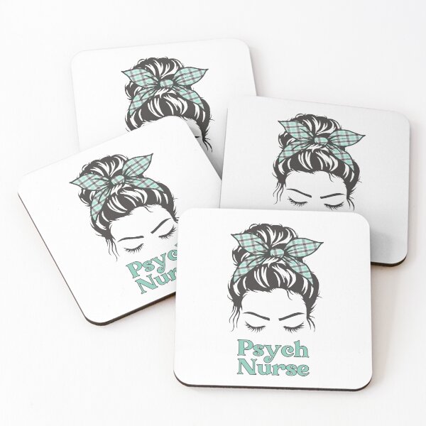 Item preview, Psych nurse Messy Bun | Psychiatric nurse life | Mental Health Nurse | Gift for mental health Nurse and psych nurses designed and sold by Violet Treasures.