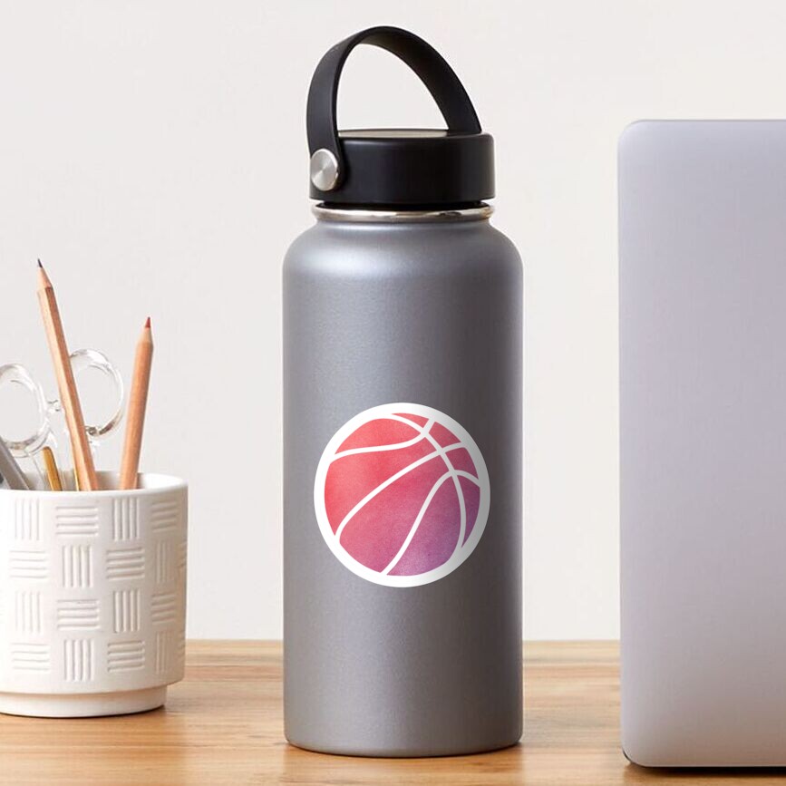Basketball Multicolored Sticker