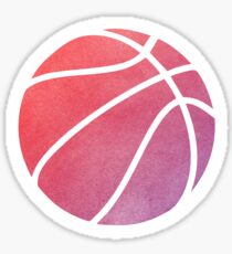 Basketball mehrfarbig Sticker