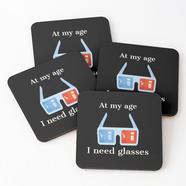 Item preview, At my age, I need glasses (3d Glasses) designed and sold by Jho251981.