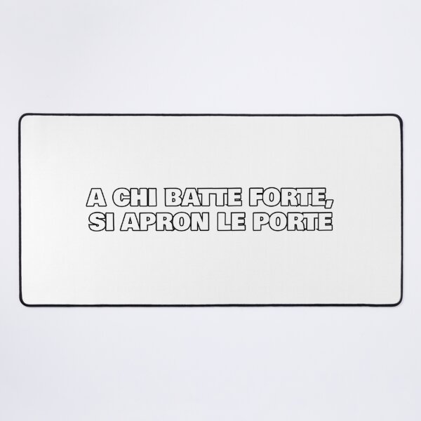 Item preview, Italian sayings - A chi batte forte, si apron le porte - Italiano designed and sold by Silviajones.