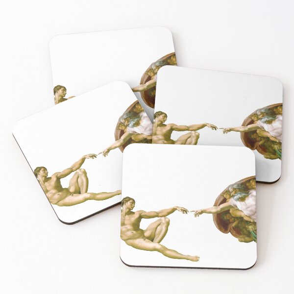 Item preview, The Creation of Adam by Michelangelo designed and sold by Trndii.