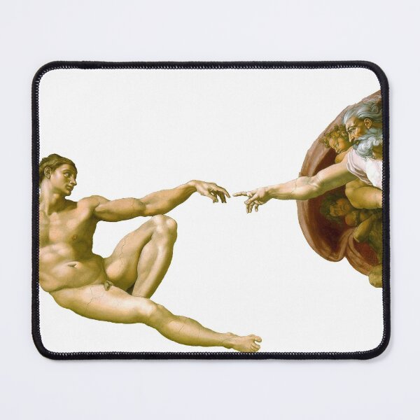 Item preview, The Creation of Adam by Michelangelo designed and sold by Trndii.