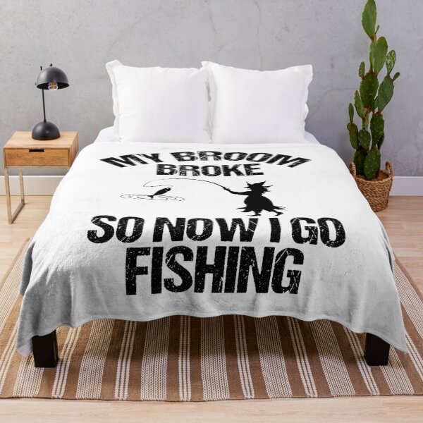 Item preview, My Broom Broke So Now I Go Fishing designed and sold by imaneless.