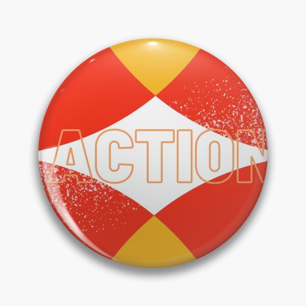 Item preview,  Action red and white designed and sold by mapacs100.