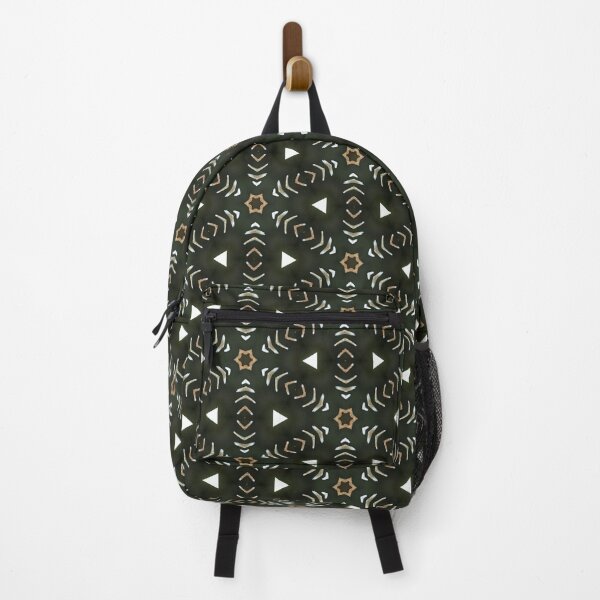 Item preview, Dark colors geometrical abstract expressionism pattern by Code03 designed and sold by Code03.