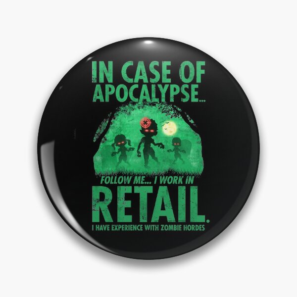 Item preview, Retail Worker Funny Zombie Halloween designed and sold by Nerd Shizzle.