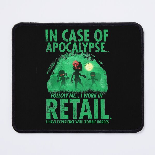 Item preview, Retail Worker Funny Zombie Halloween designed and sold by Nerd Shizzle.