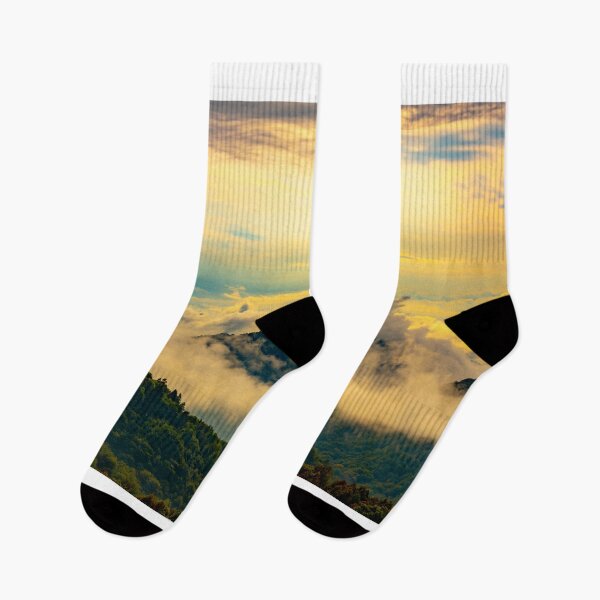 Item preview, Alpine Village Aranno in the Clouds with Sunlight and Mountain View designed and sold by Mats Silvan.