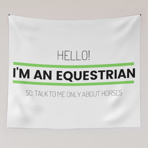 Item preview, Hello! I'm an equestrian designed and sold by Real Equestrian.