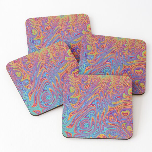 Item preview, Colorful Psychedelic Abstract designed and sold by Ksaavet.